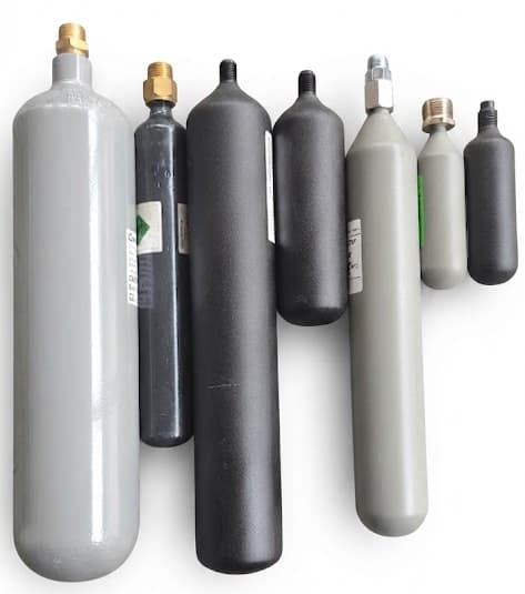 Butelii CO₂