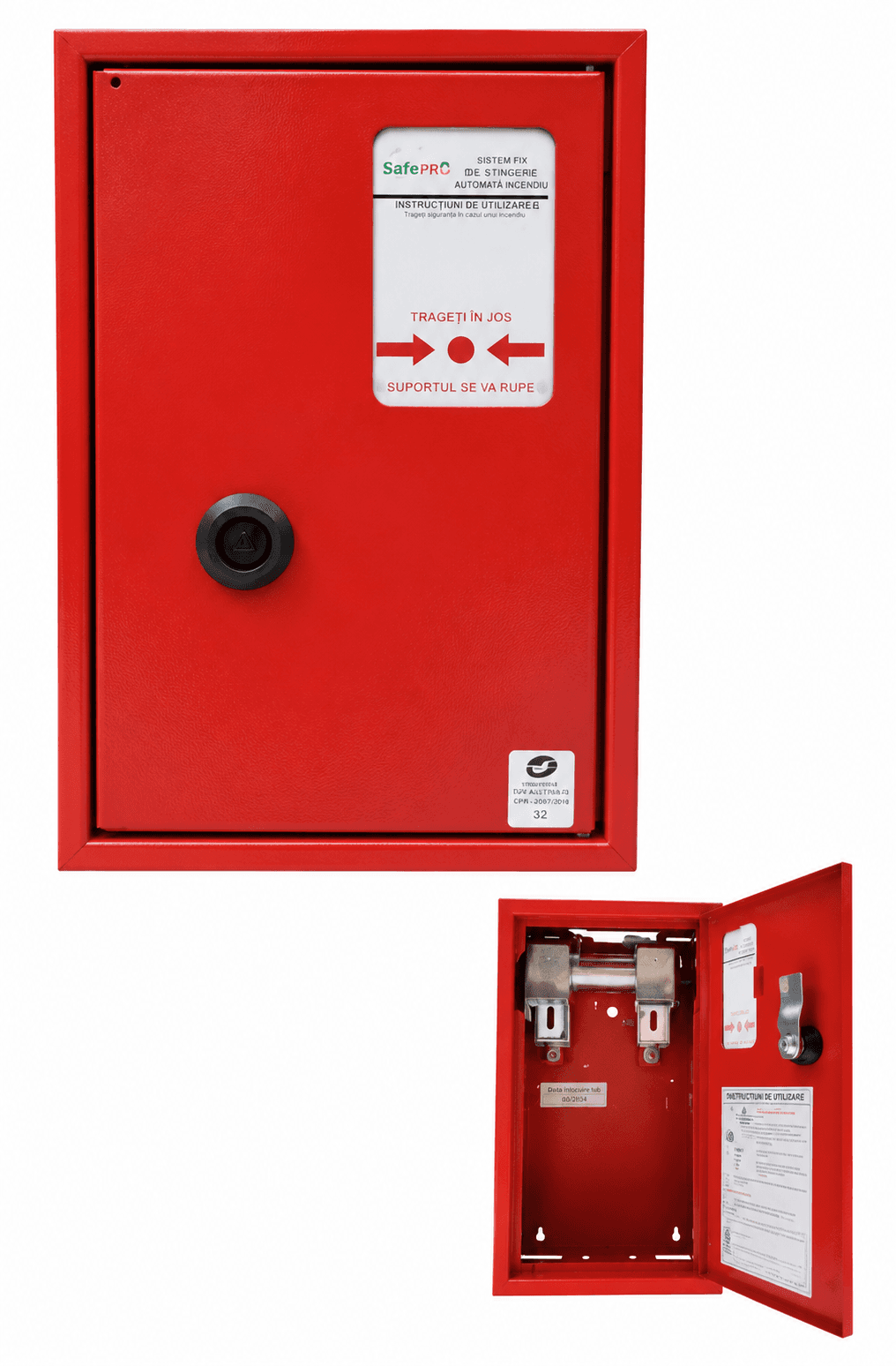 Panou  comandă pneumatic  deschidere/închidere – mic